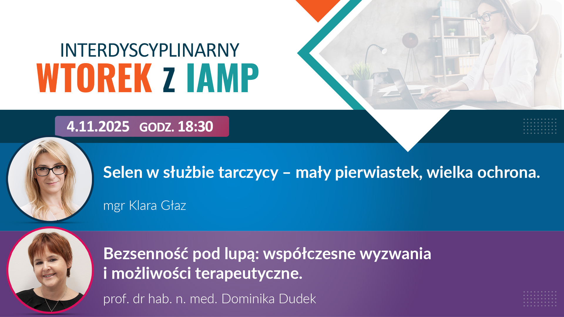 Interdyscyplinarny wtorek z IAMP 04.11.2025 r.