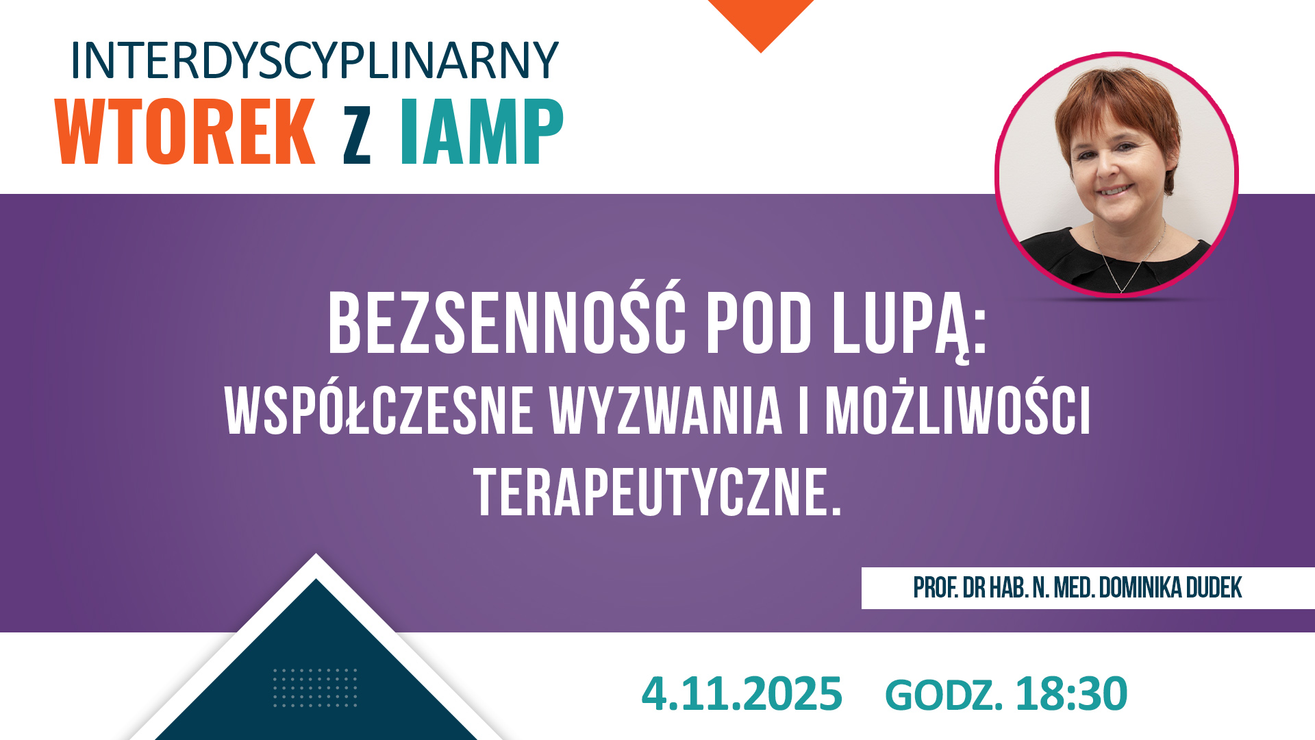 Interdyscyplinarny wtorek z IAMP 04.11.2025 r.